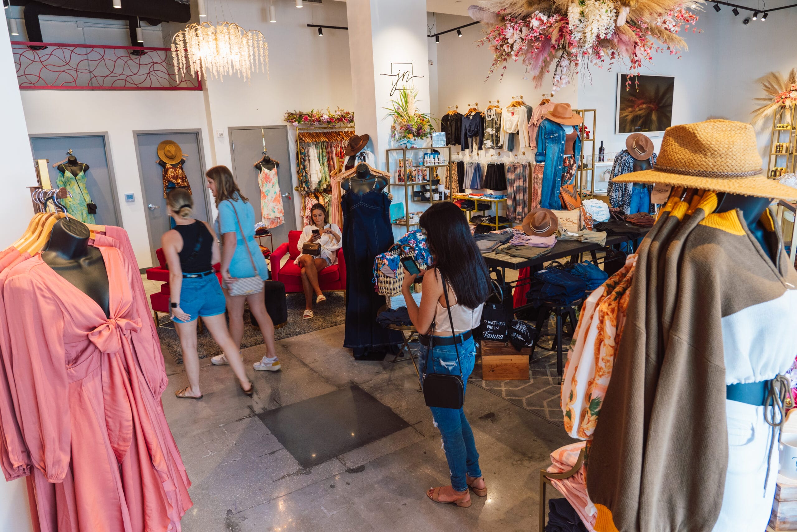 shopping in channelside