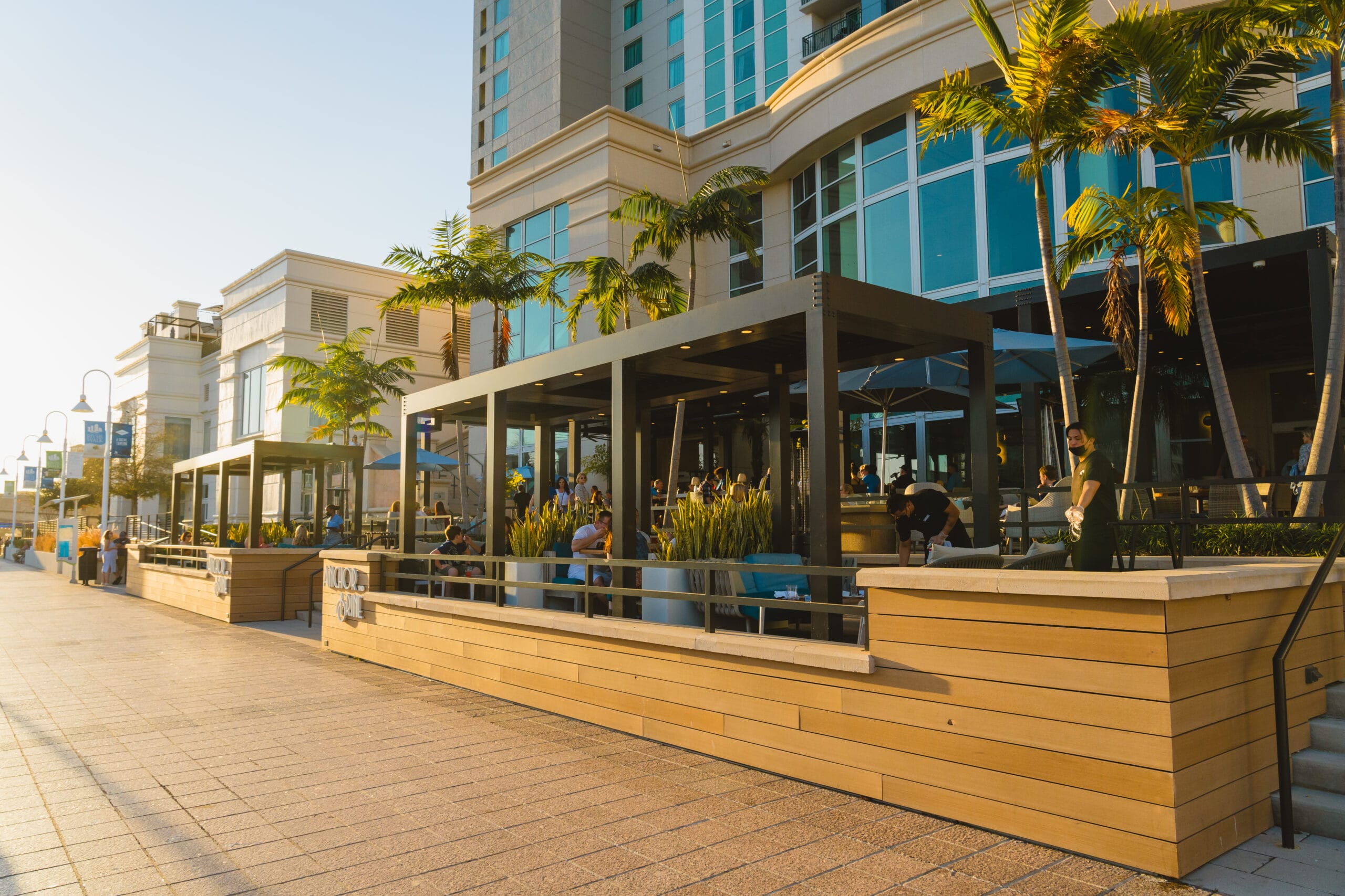 outdoor seating
