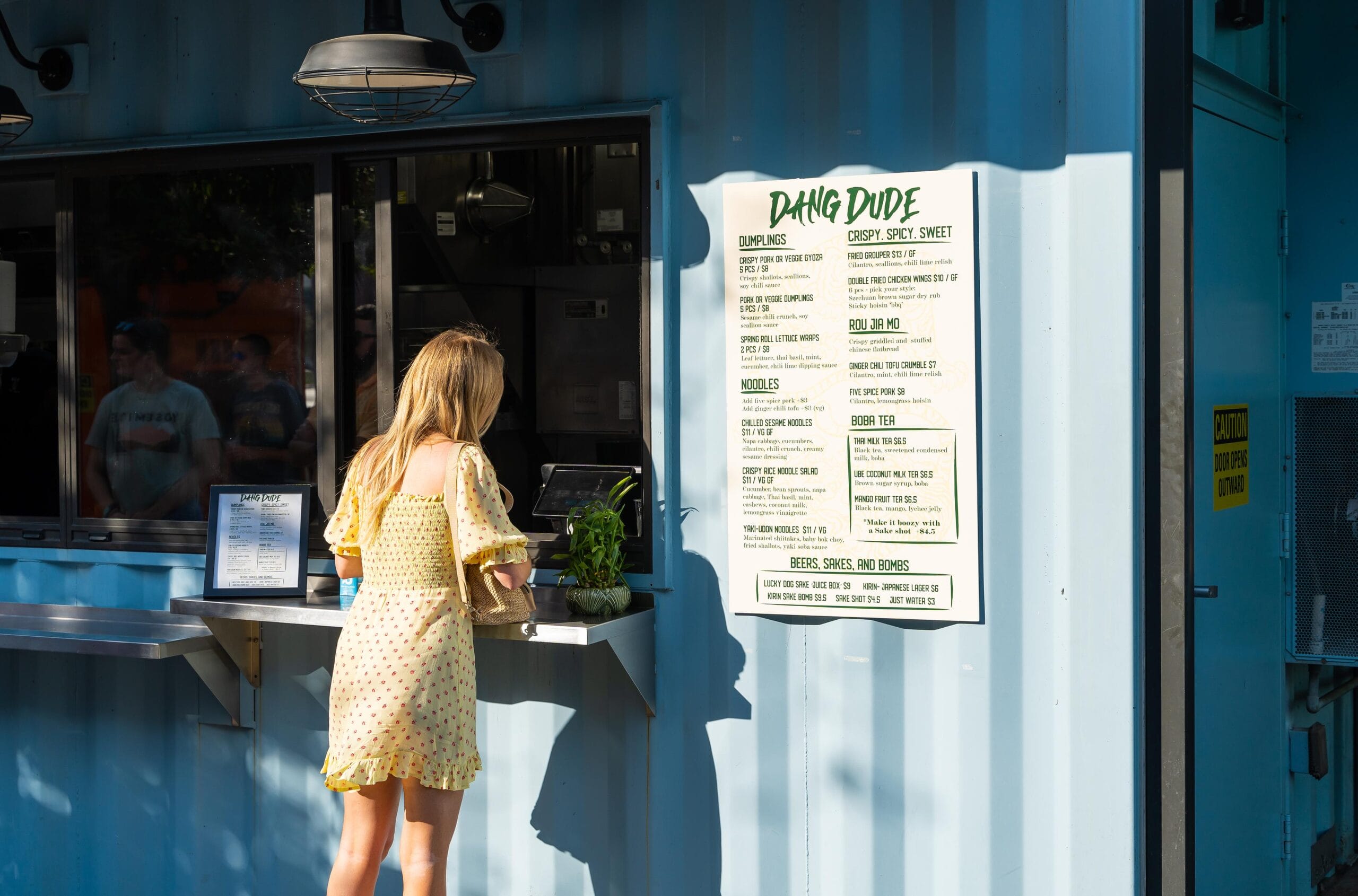 restaurants at Sparkman Wharf: Dang Dude