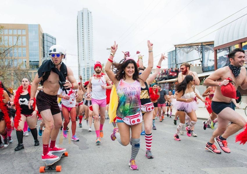 Cupid's Undie Run Austin