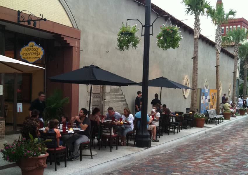 Italian Restaurant In St Augustine Historic District