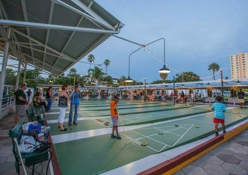 Play Shuffleboard - things to do besides drinking