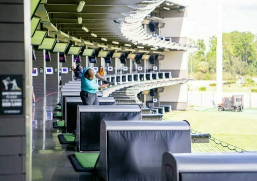 Have a Par-Tee at Top Golf - things to do besides drinking