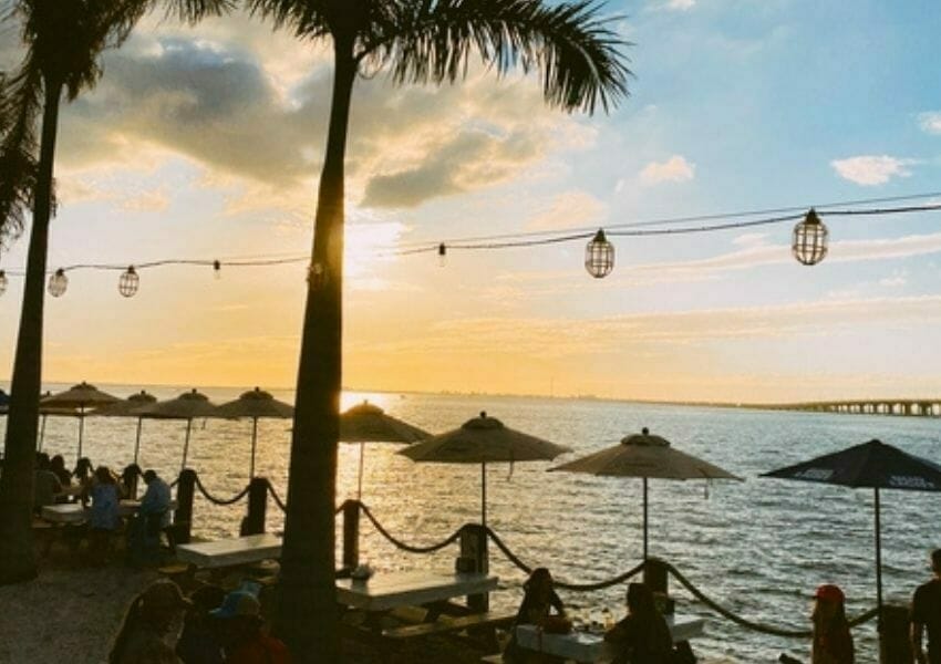 Enjoy Dinner at a Waterfront Restaurant - fun things to do outside