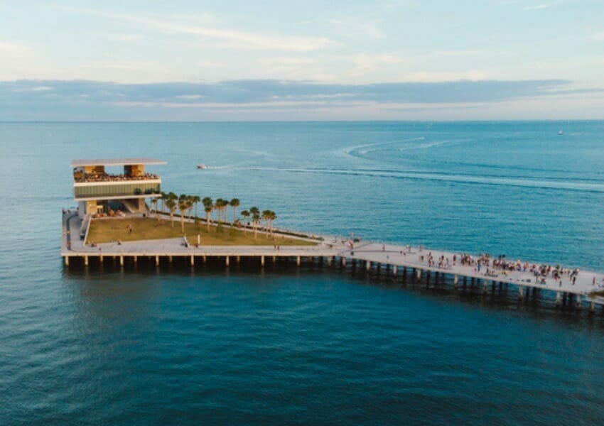 Visit the St. Pete Pier - fun things to do outside