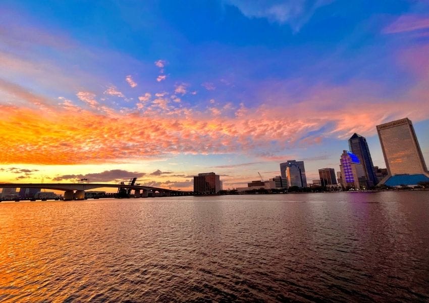 Best places to watch the Sunrise and Sunset in Jacksonville