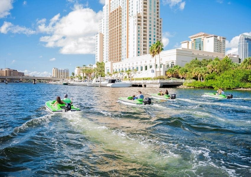 water activities in Downtown Tampa