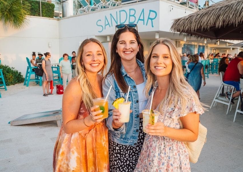 best beach bars in Tampa Bay