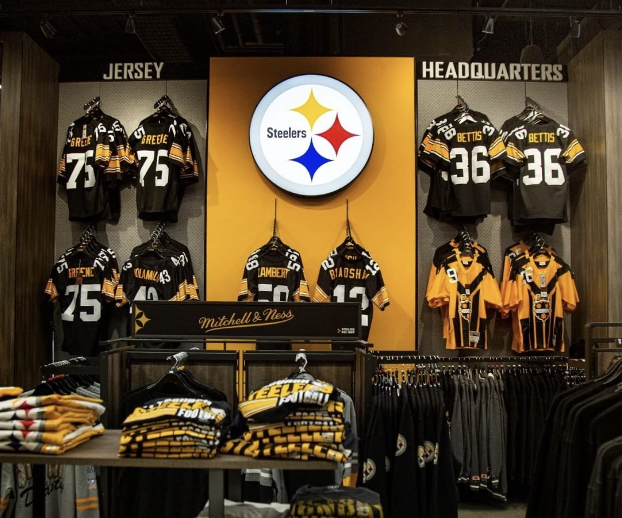 steelers pro shop near me