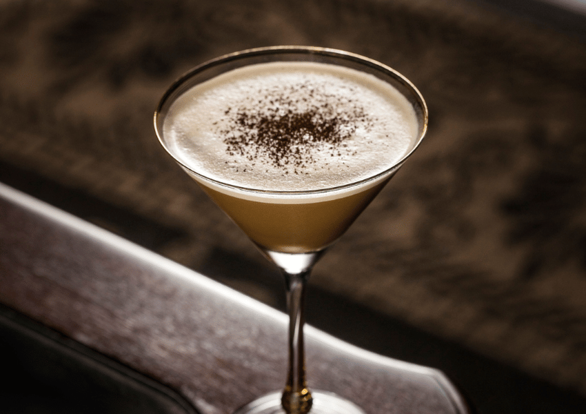 Espresso Martinis in Austin at the Roosevelt Room