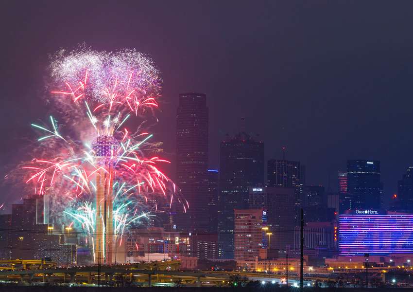 New Year's Eve events in Dallas