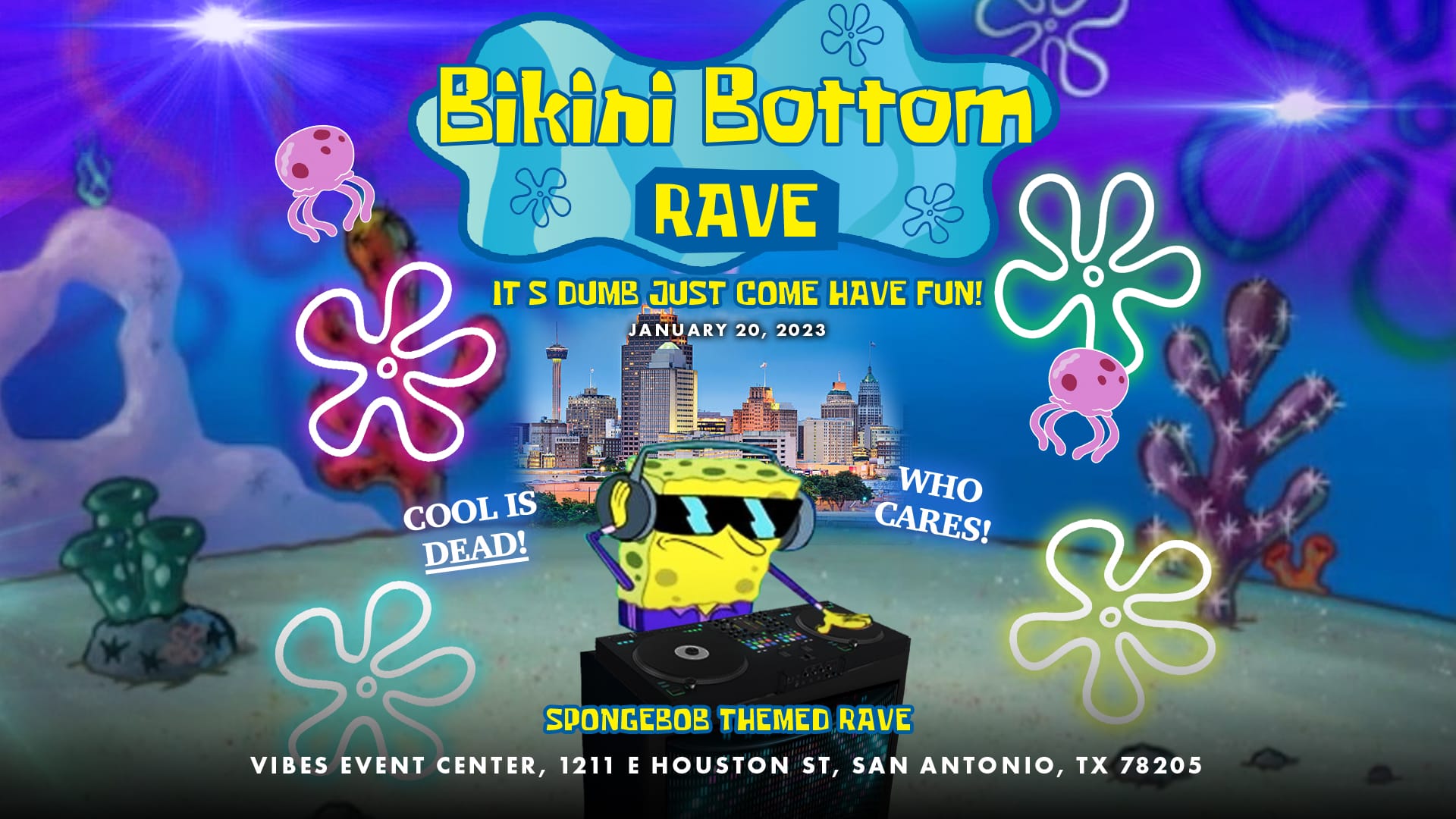 Bikini Bottom Rave A Spongebob Themed Rave UNATION