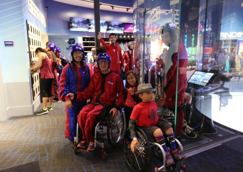 Accessible indoor skydiving at IFly Jacksonville
