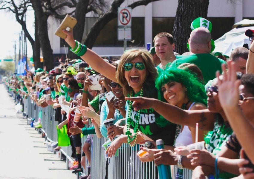 St. Patrick's Day Parade in Dallas