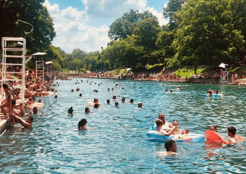Barton Springs pool Austin