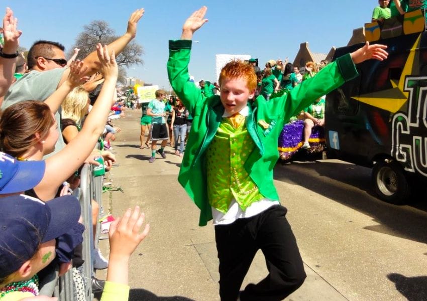 St. Patrick's Day Parade in Dallas