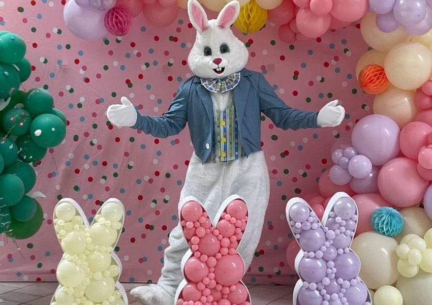 Rolling Oaks Mall Easter Bunny