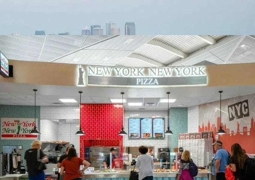 Places to Eat at the Tampa International Airport - NYNY Pizza