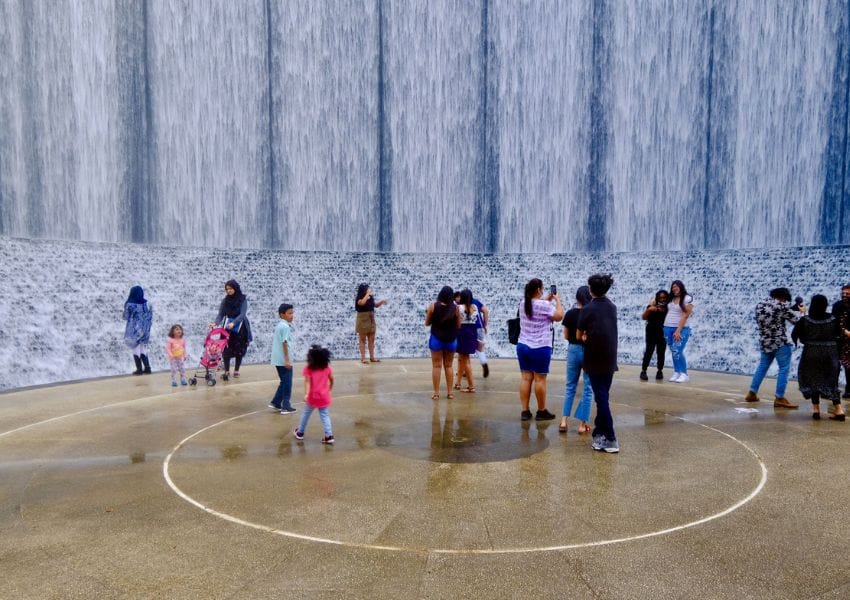 Gerald D. Hines Waterwall Park Places in Houston