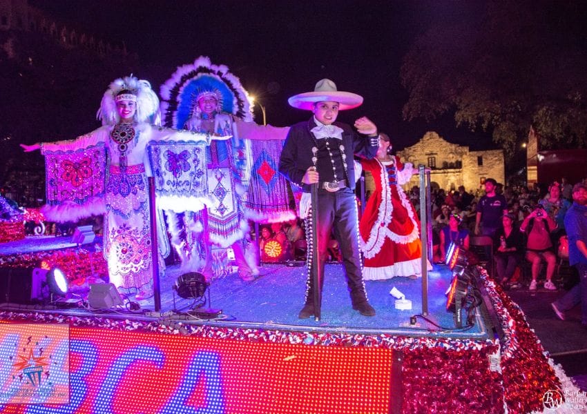 Fiesta Flambeau Parade San Antonio