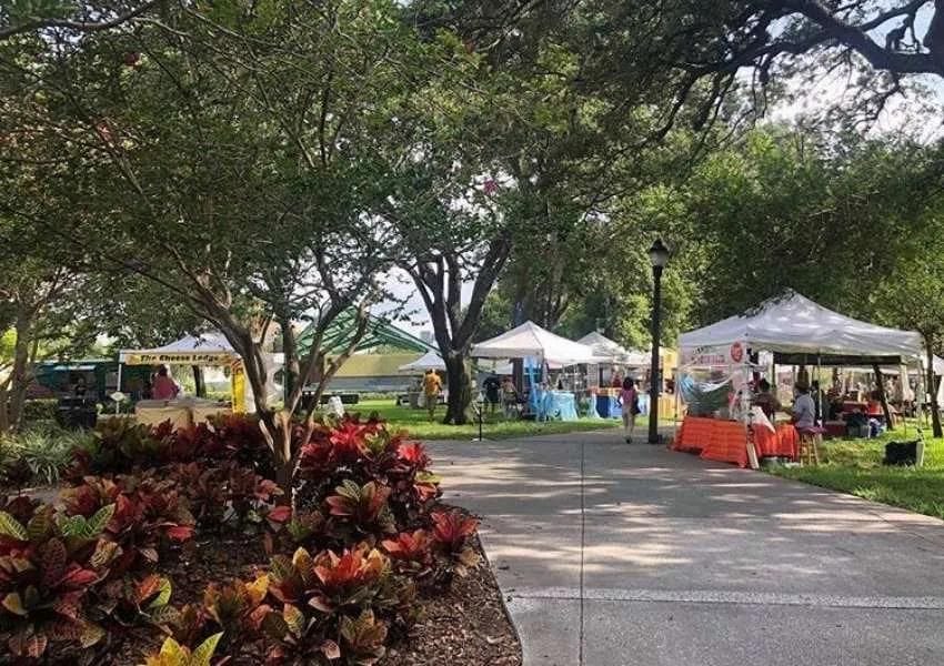 outdoor parks in downtown st. pete