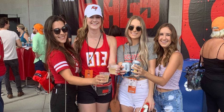 Premium Tailgates Game Day Party: Tampa Bay Buccaneers vs. Detroit