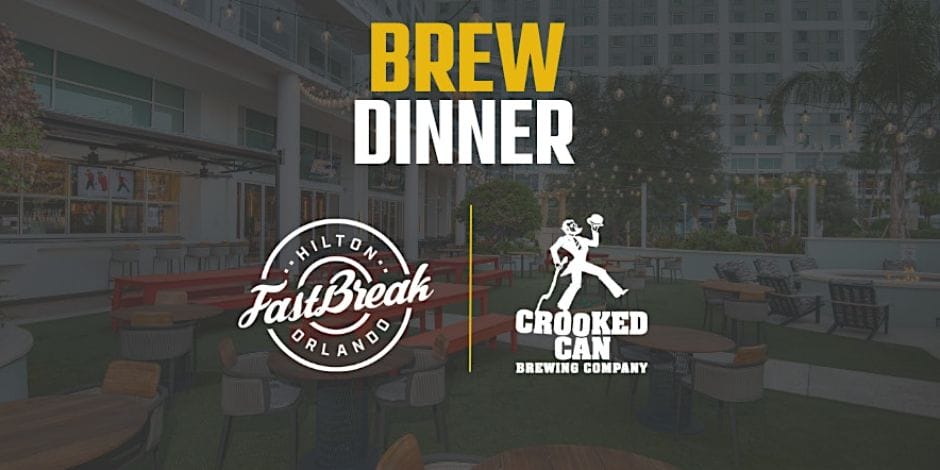 Brew Dinner with Crooked Can