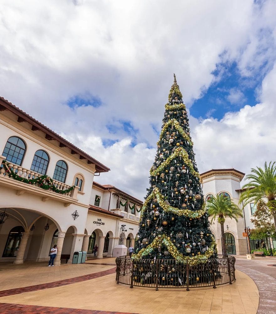 Disney Springs Christmas Tree Stroll