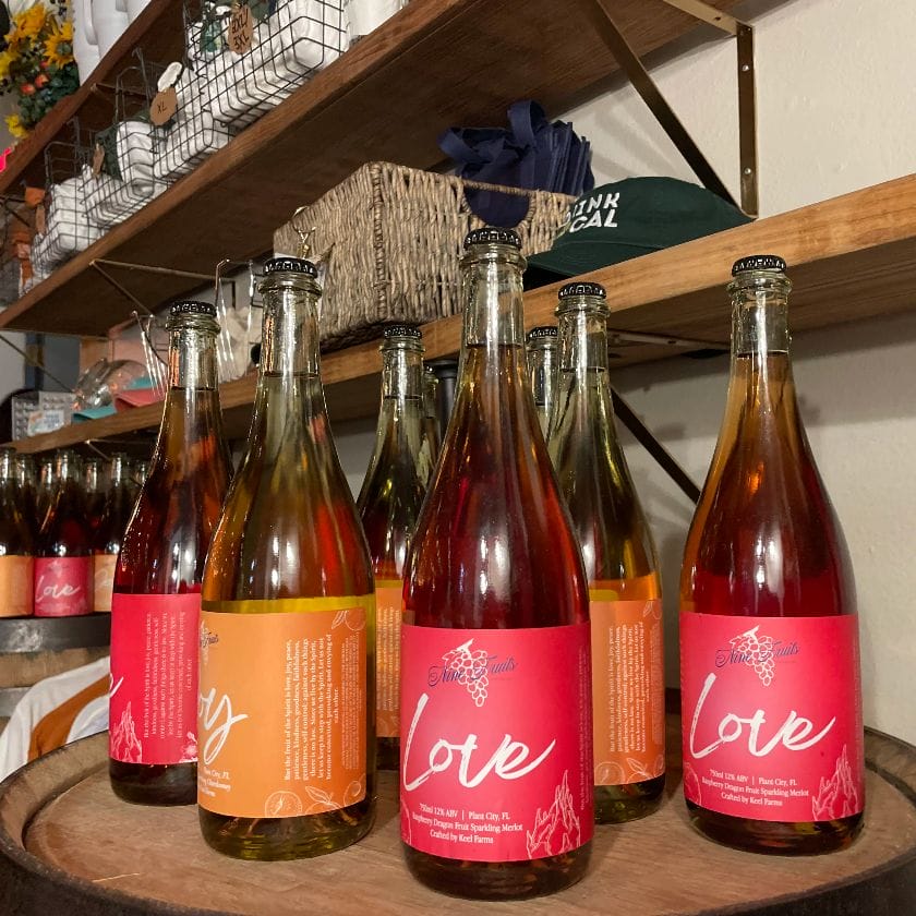 Locally curated wine